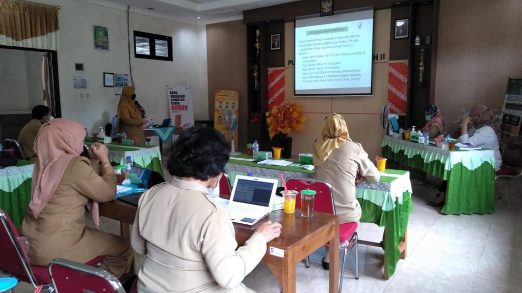 Pertemuan Pembahasan Rencana Penanganan Malaria Terpadu di  Kawasan Bukit Menoreh Tahun 2021